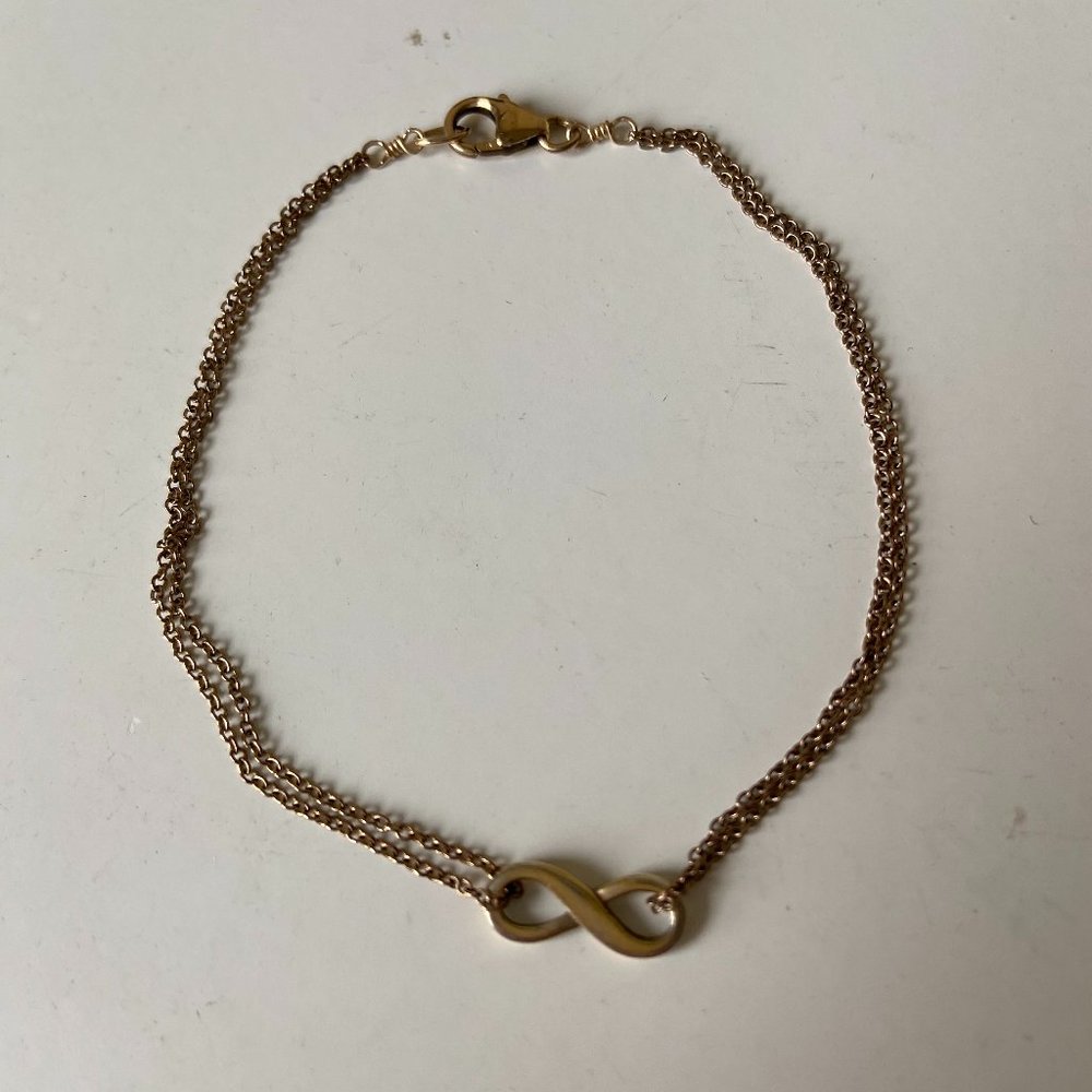 Dogeared 'Infinite Love' Boxed Bracelet - 925 Gold